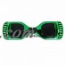 Hoverboard 6.5" LED Bluetooth Speaker Self Balancing Wheel Electric Scooter-Chrome Green   